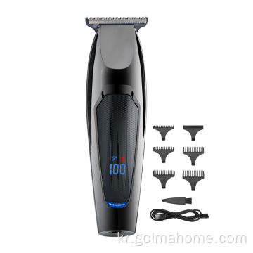 남성용 방수 정리 키트 5 in 1 hair clipper 남자 손질 세트 바디 수염 머리 트리머